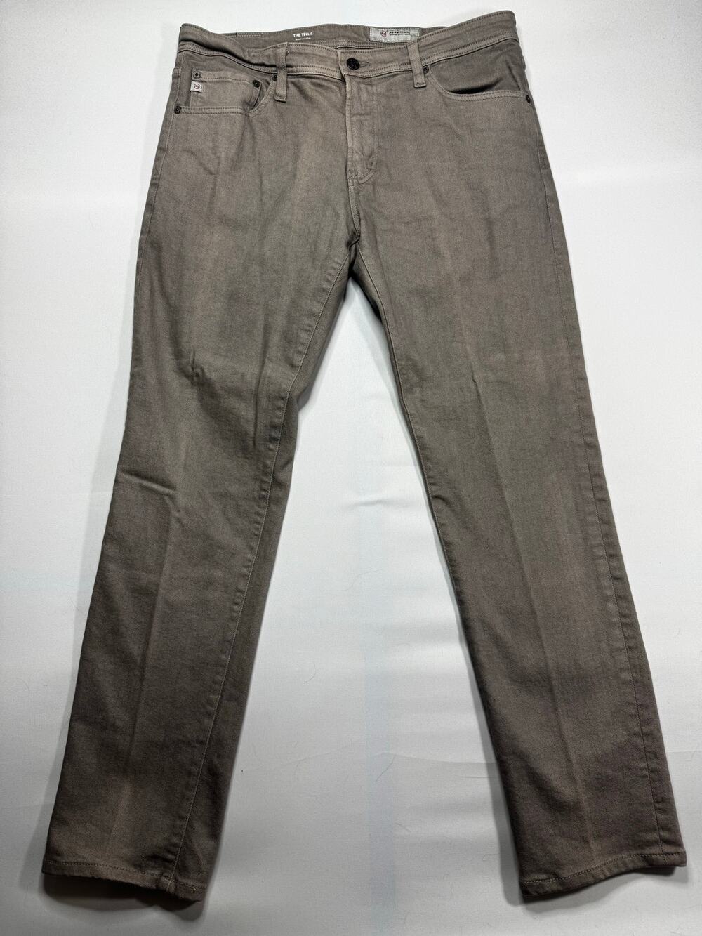 Adriano‎ Goldschmied Men's The Tellis Modern Slim Fit Gray Jeans - 34R (35x31.5)